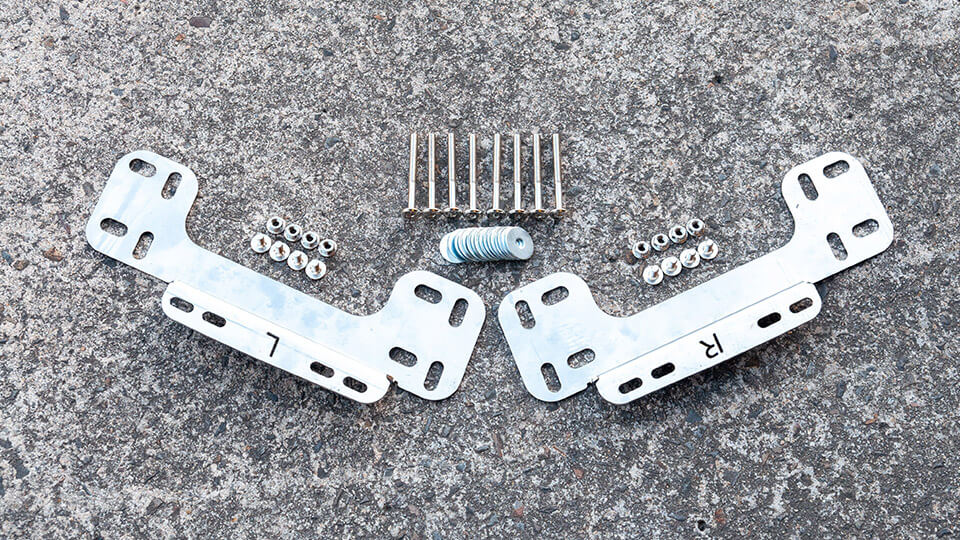 mk7r mounts - Volkswagen MK7 Golf R Splitter Set